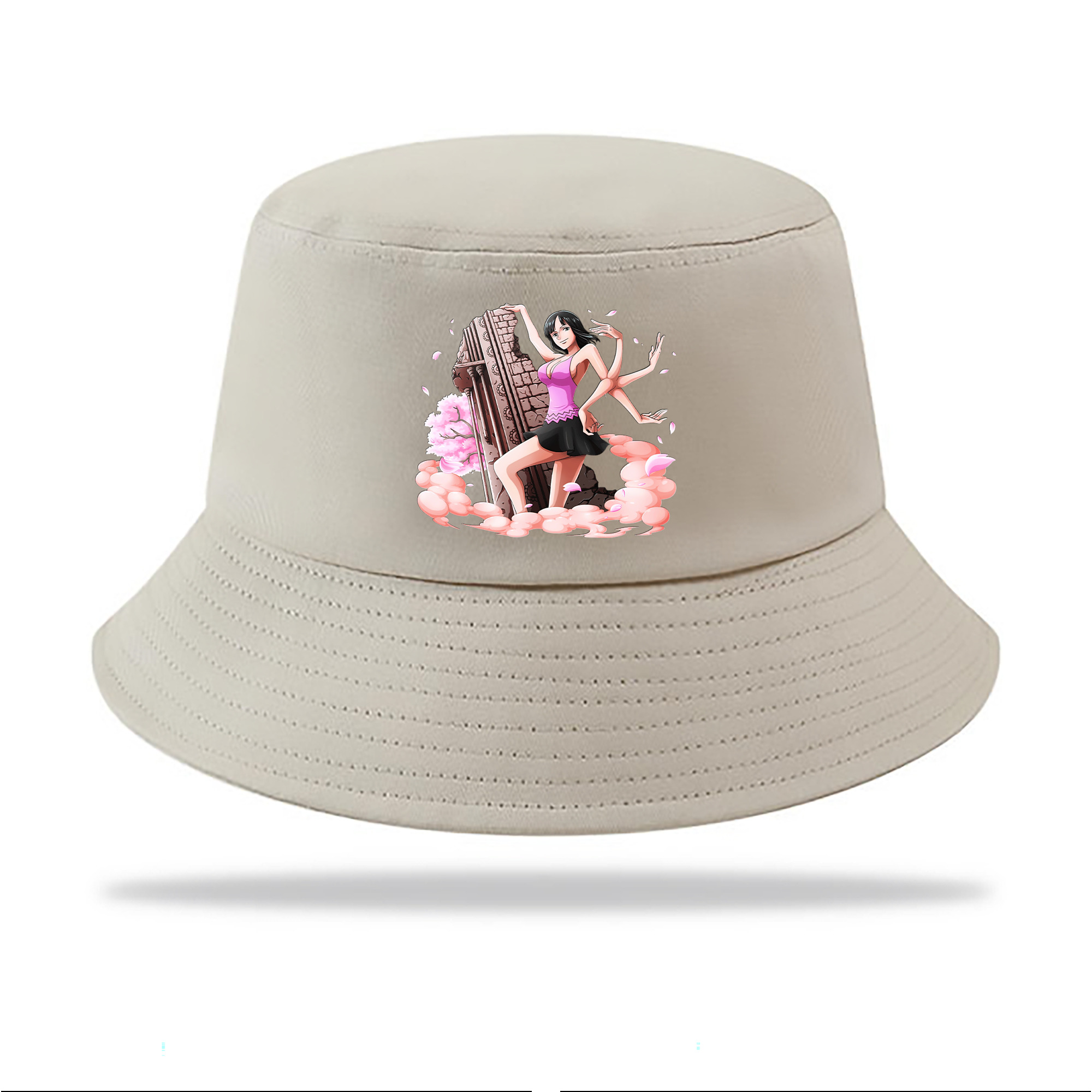 （画像用） ワンピース ニコ・ロビン ONE PIECE Nico Robin アウトドア日除けバケットハット